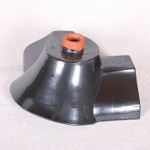 Walmglocke G6 schwarz glasiert Walmglocke G6 schwarz glasiert